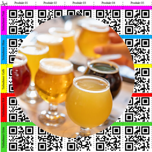 Download QR-Codes für Bildverkostung Tasting
